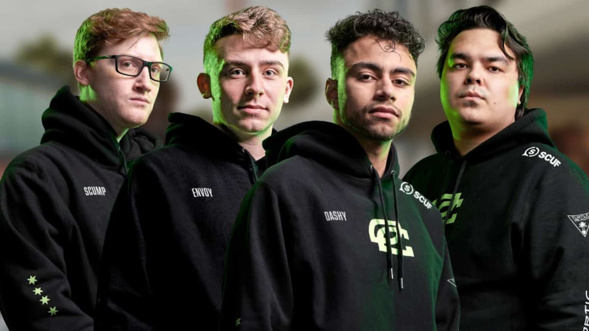 OpTic Chicago CDL team 2021 Scump, Envoy, Dashy, Formal