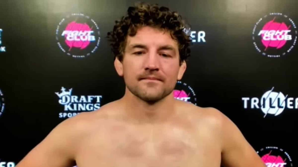 Ben Askren after loss to Jake Paul