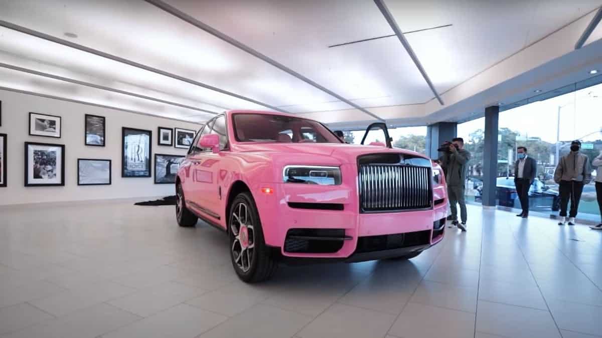 Jeffree Star Rolls Royce Cullinan