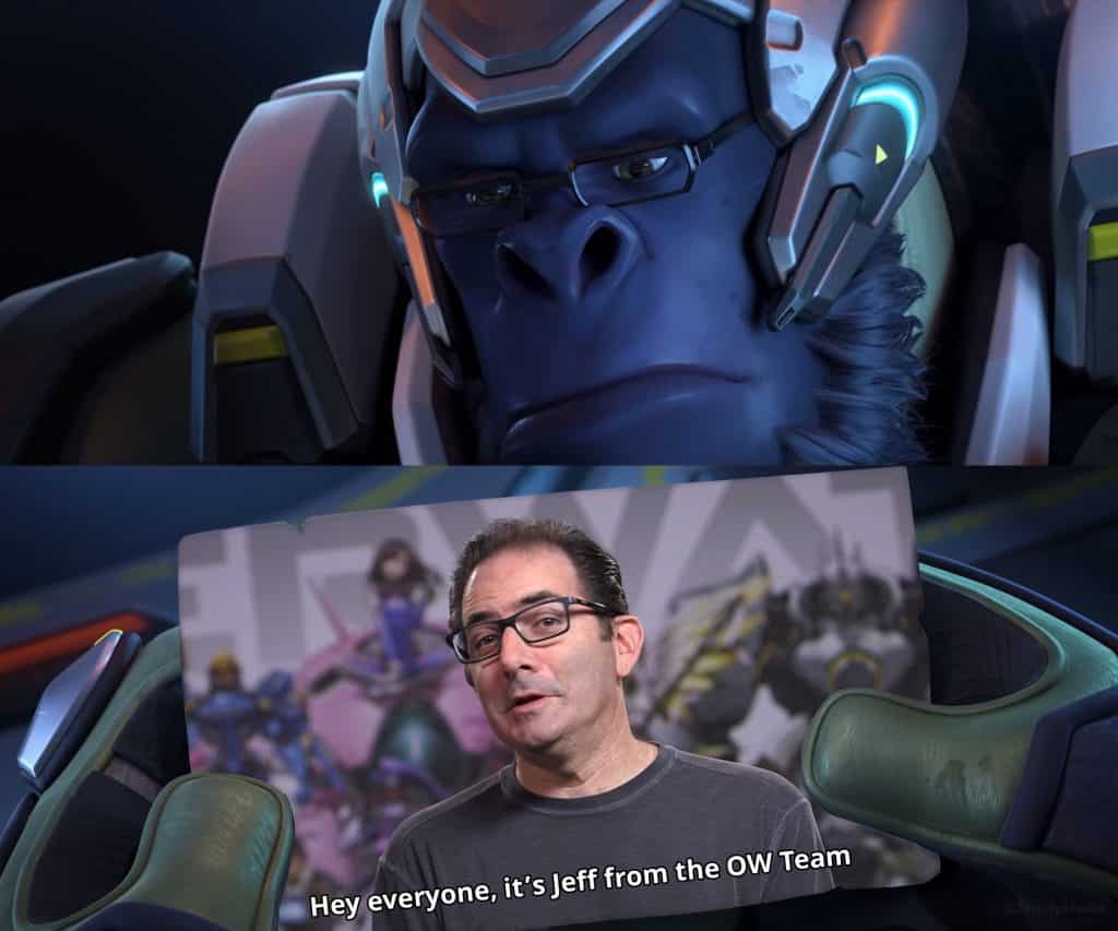 Meme for Jeff Kaplan leaving blizzard