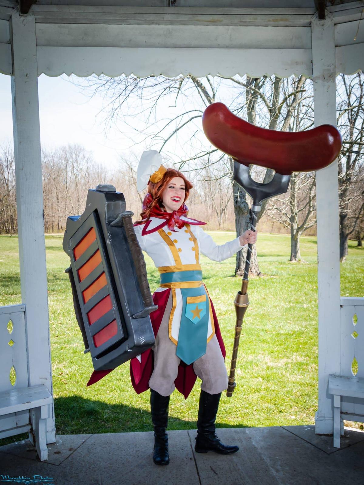 cosplay leona barbeque