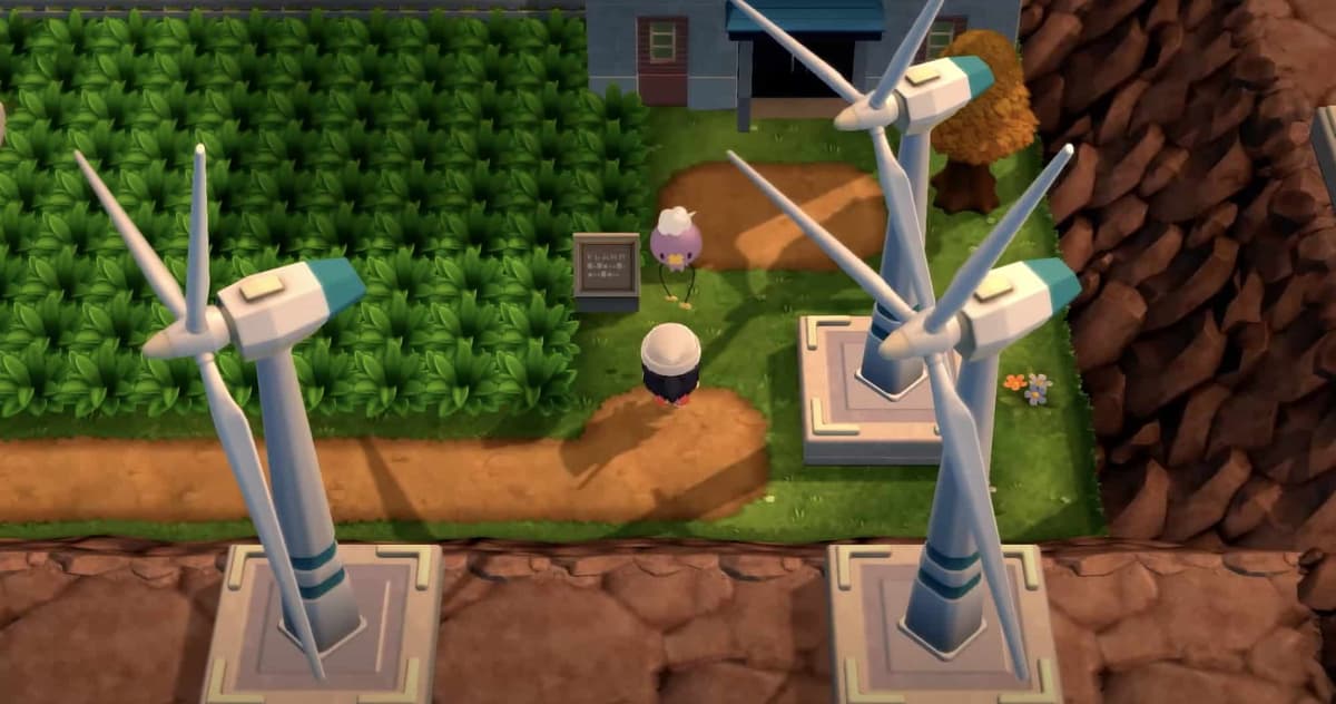 Pokemon Brilliant Diamond & Shining Pearl trailer screenshot