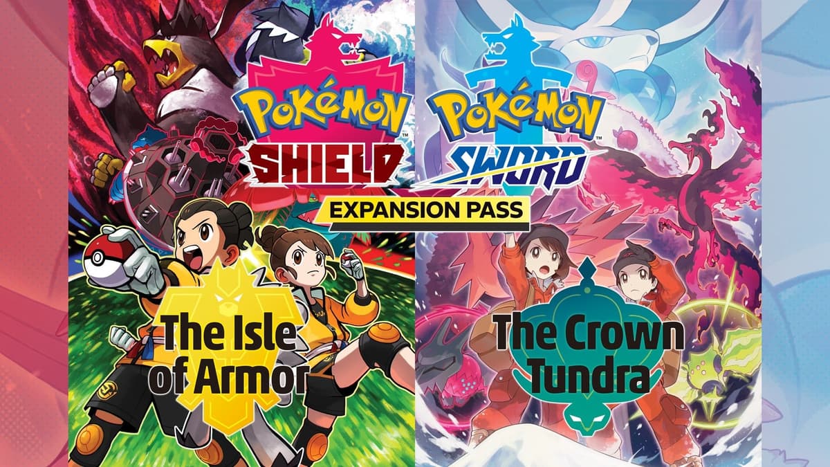 Pokemon Sword & Shield expansion pass Isle of Armor & Crown Tundra promotional