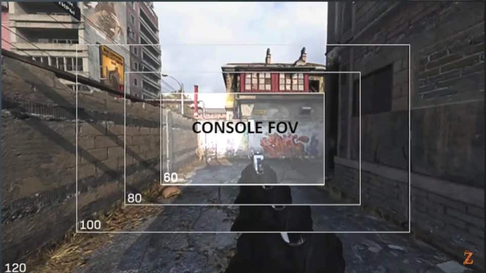 FOV slider in Warzone and Modern Warfare