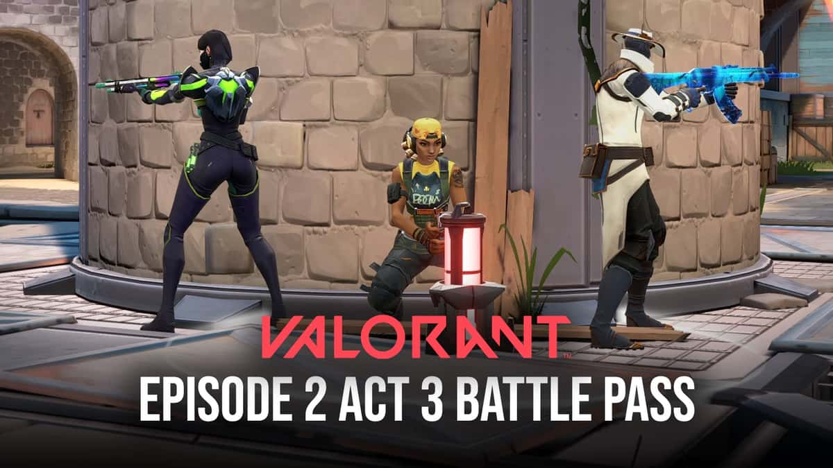 Valorant episode 2 act 3 battle pass skins details