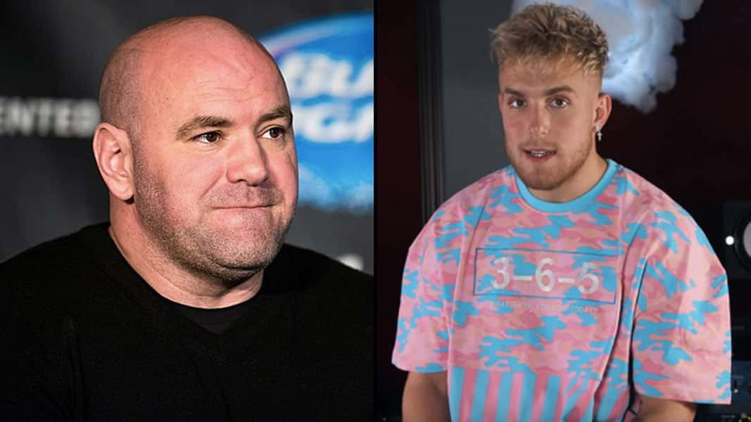 Dana White and Jake Paul