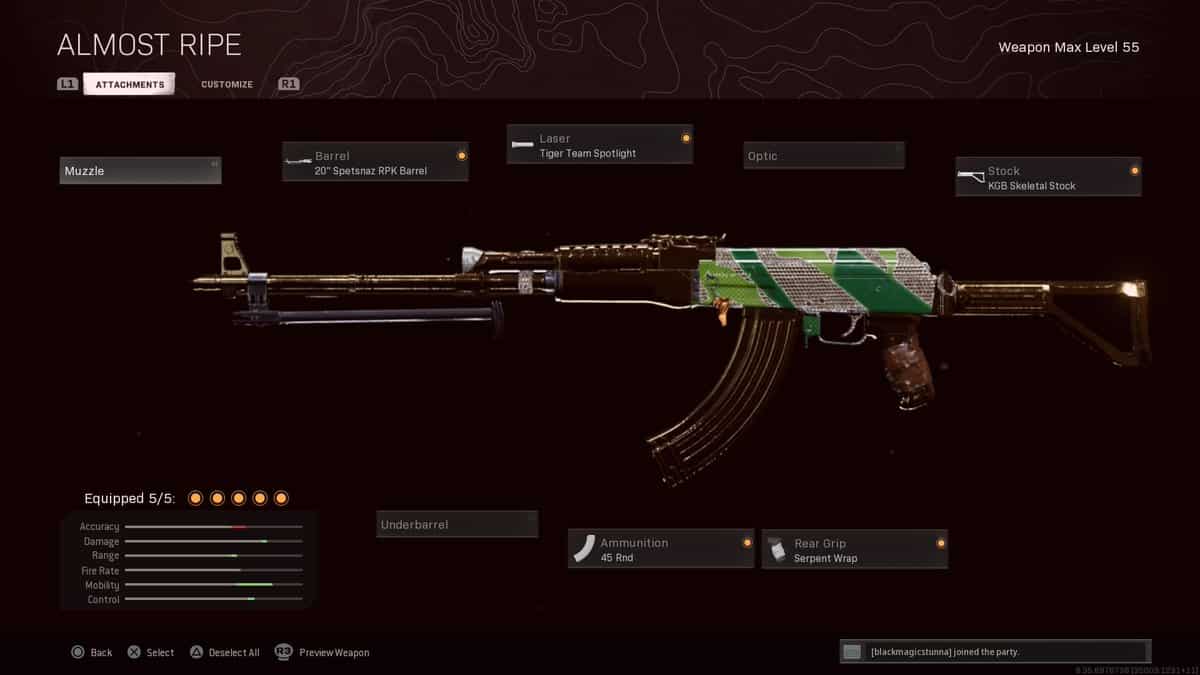 warzone ak-47 smg class