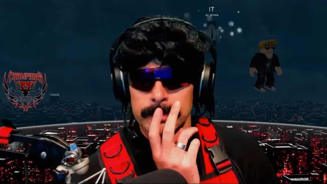 Dr Disrespect thinking