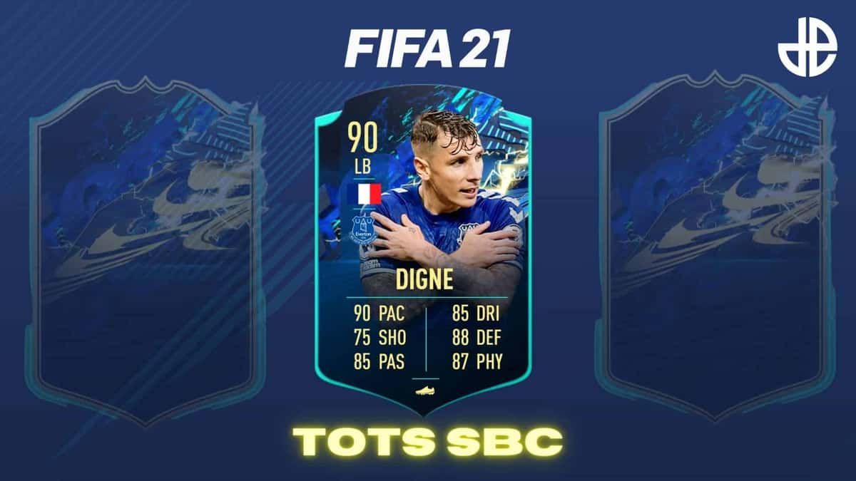 Lucas Digne FIFA 21 Community TOTS SBC