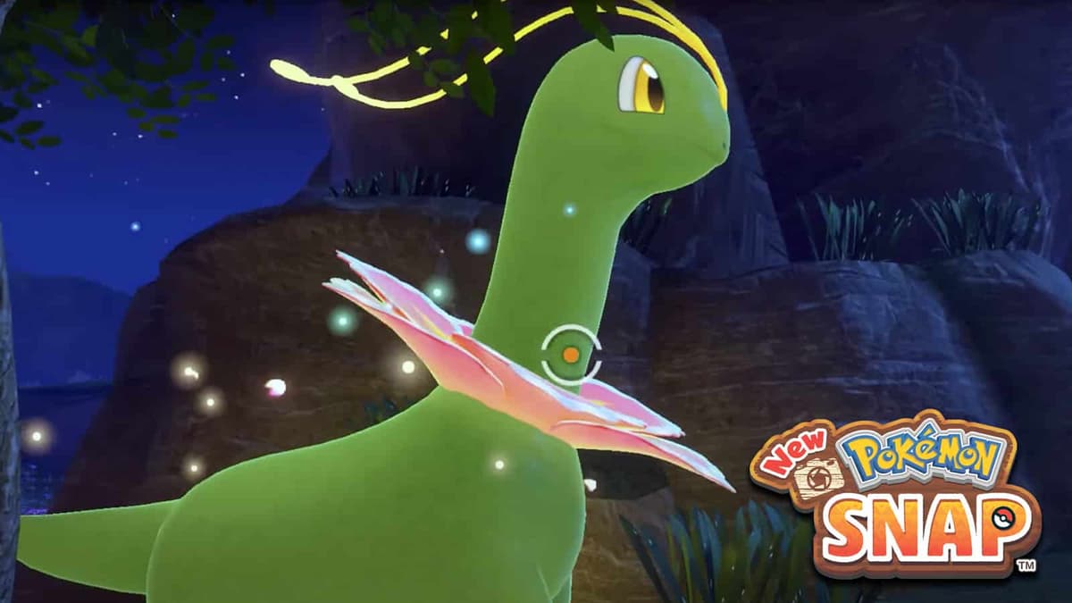 Meganium in New Pokemon Snap