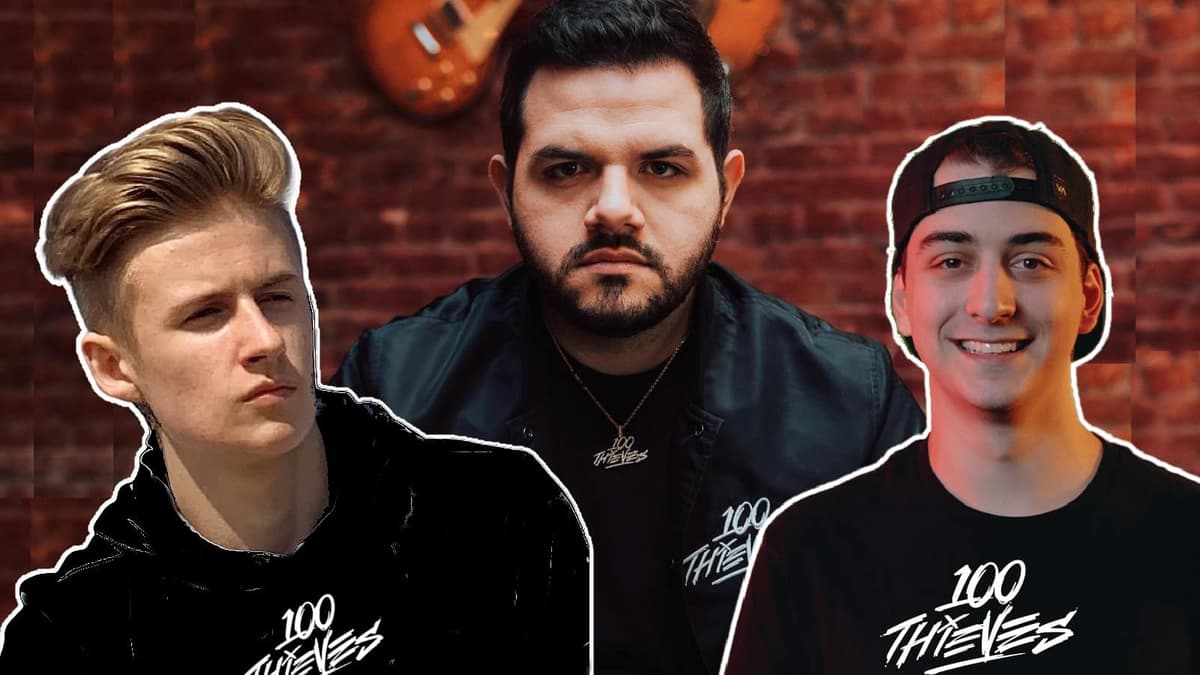 courage symfuhny and cloakzy on 100 thieves