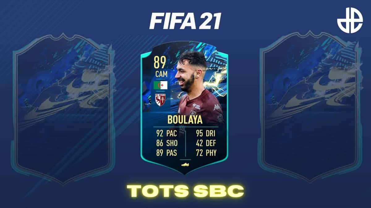 Farid Boulaya FIFA 21 Community TOTS SBC