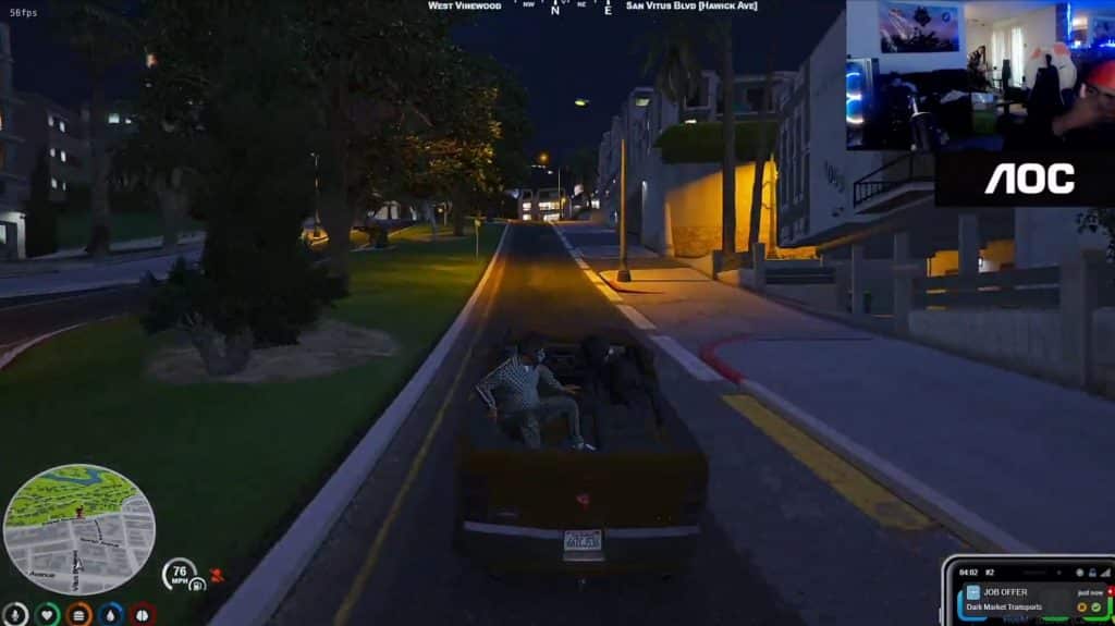 Deansocool NoPixel GTA RP Stream Girlfriend