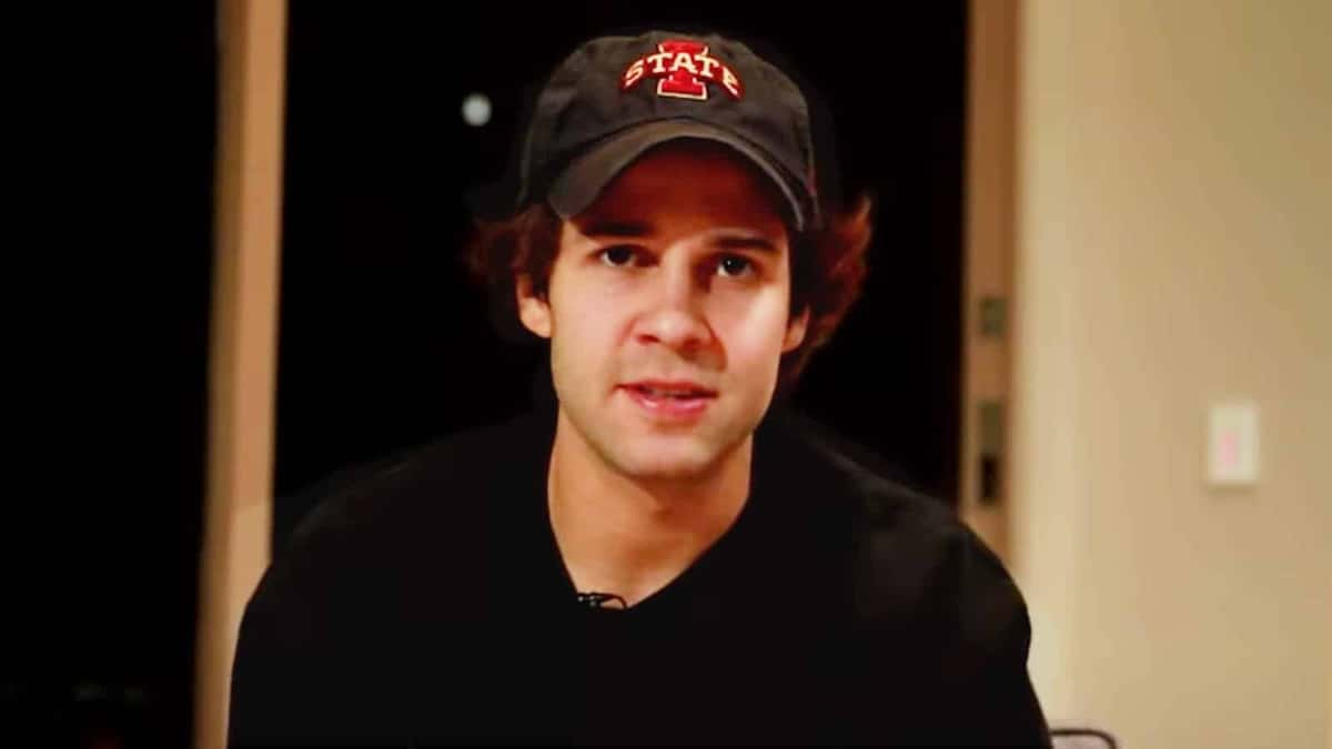 David Dobrik talking to the camera in Jeff Wittek's documentary