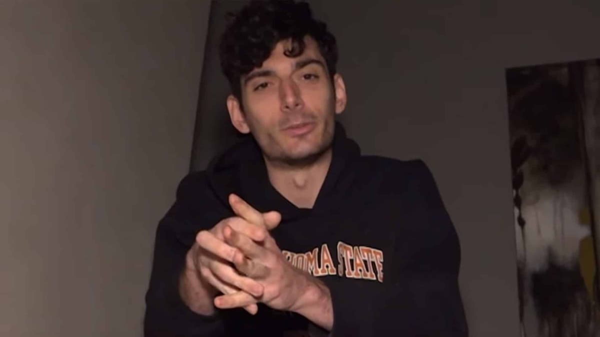 Ice Poseidon talking to a camera