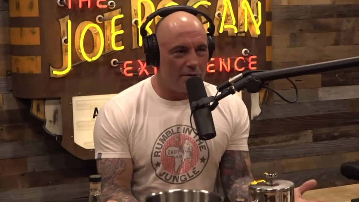 Joe Rogan talking on episode 1642 of the JRE Podcast