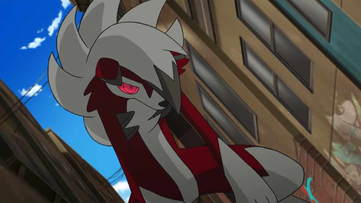 Lycanroc Midnight form