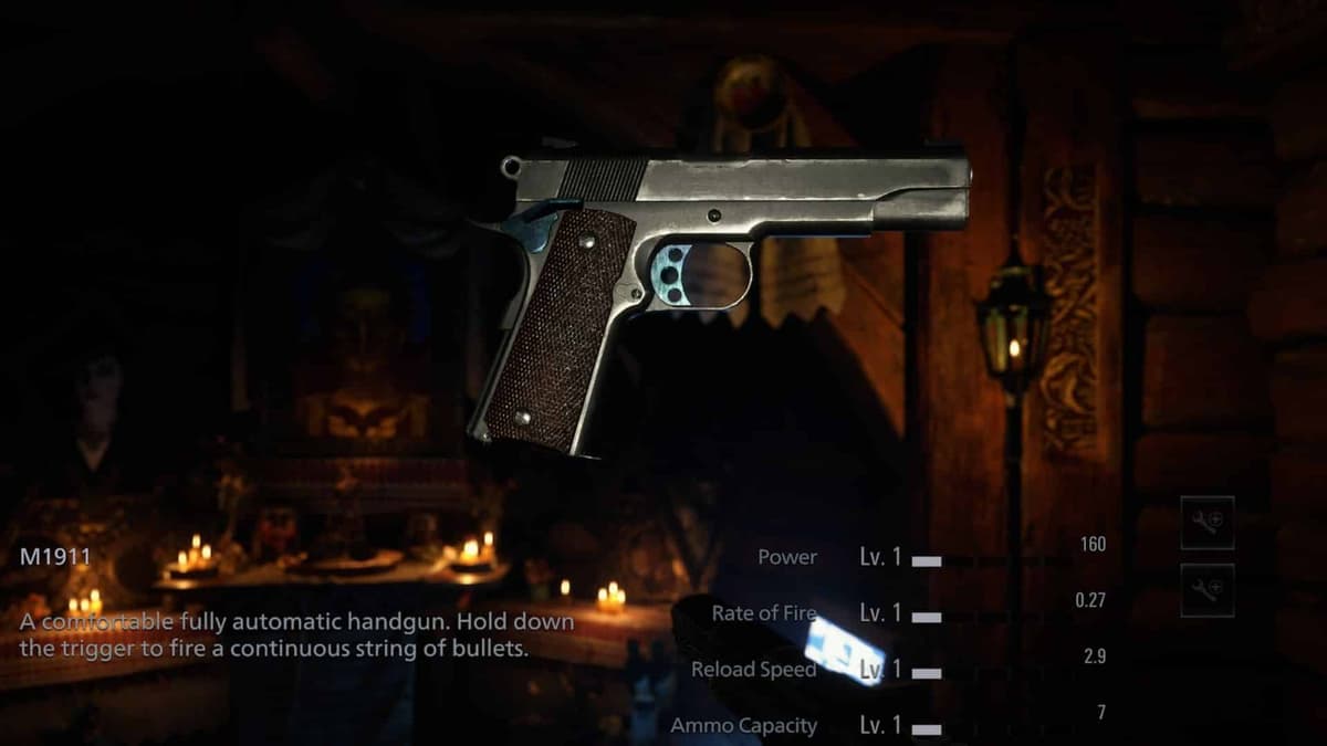 M1911 Resident Evil Village