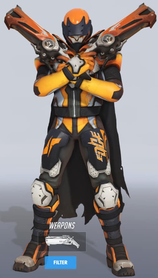 Overwatch Reaper Biker skin