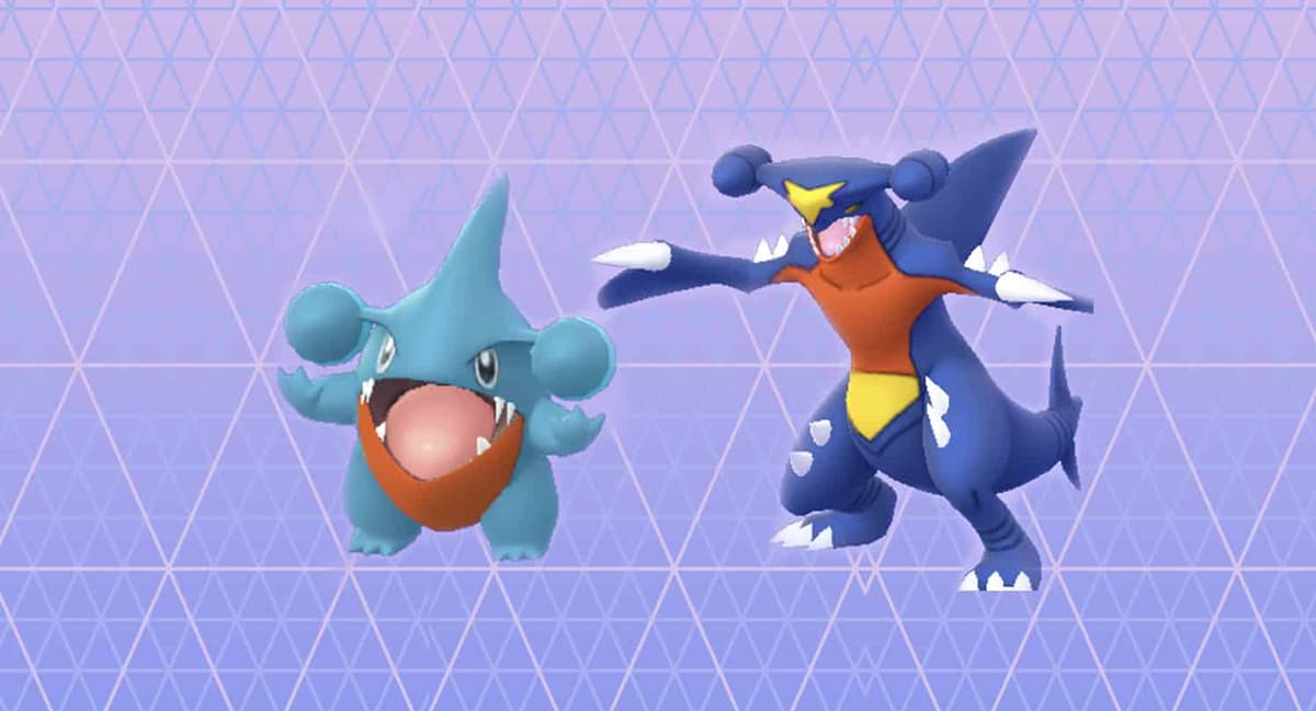 Gible and Garchomp Pokemon Go Dex