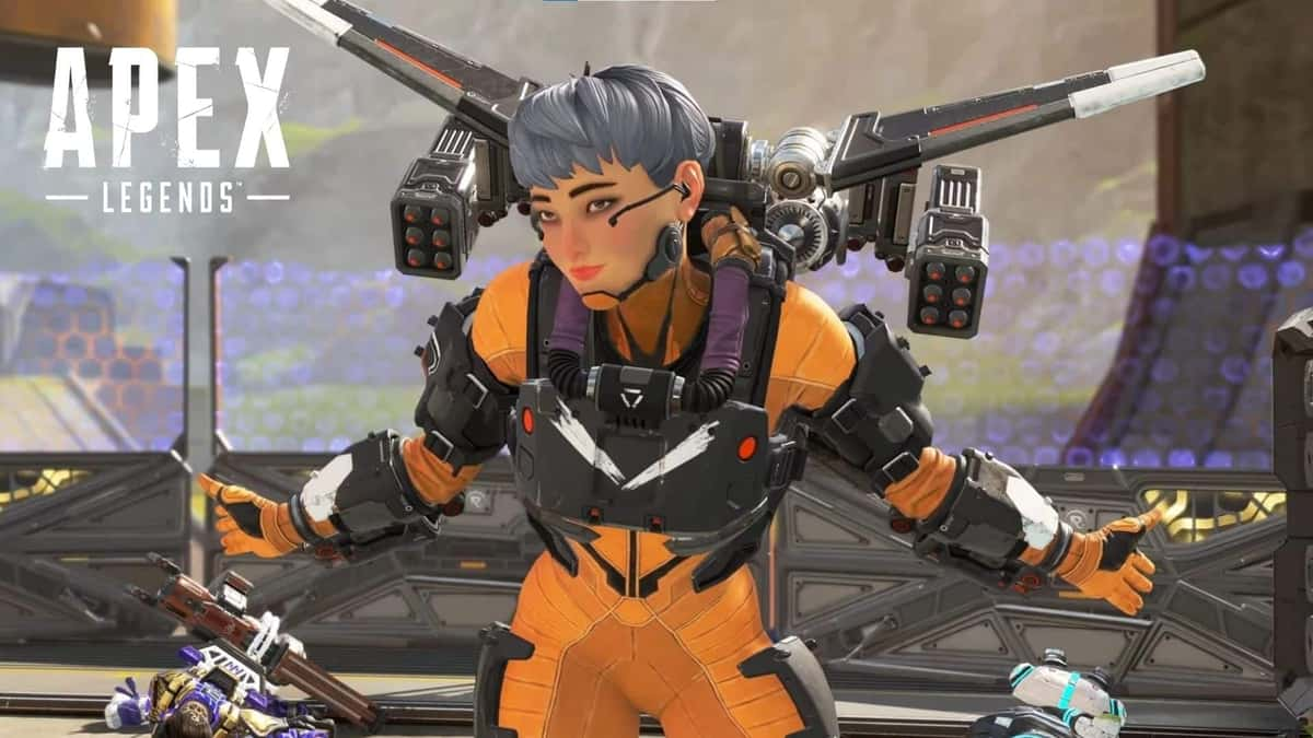 Valkyrie in Apex Legends eliminating enemies