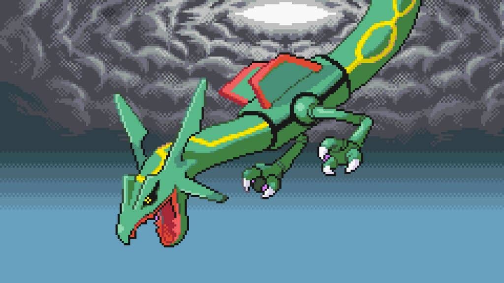 Pokemon emerald rayquaza