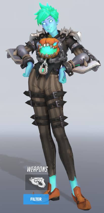 Overwatch tracer will-o-wisp skin