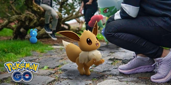 Pokemon Go buddy Eevee