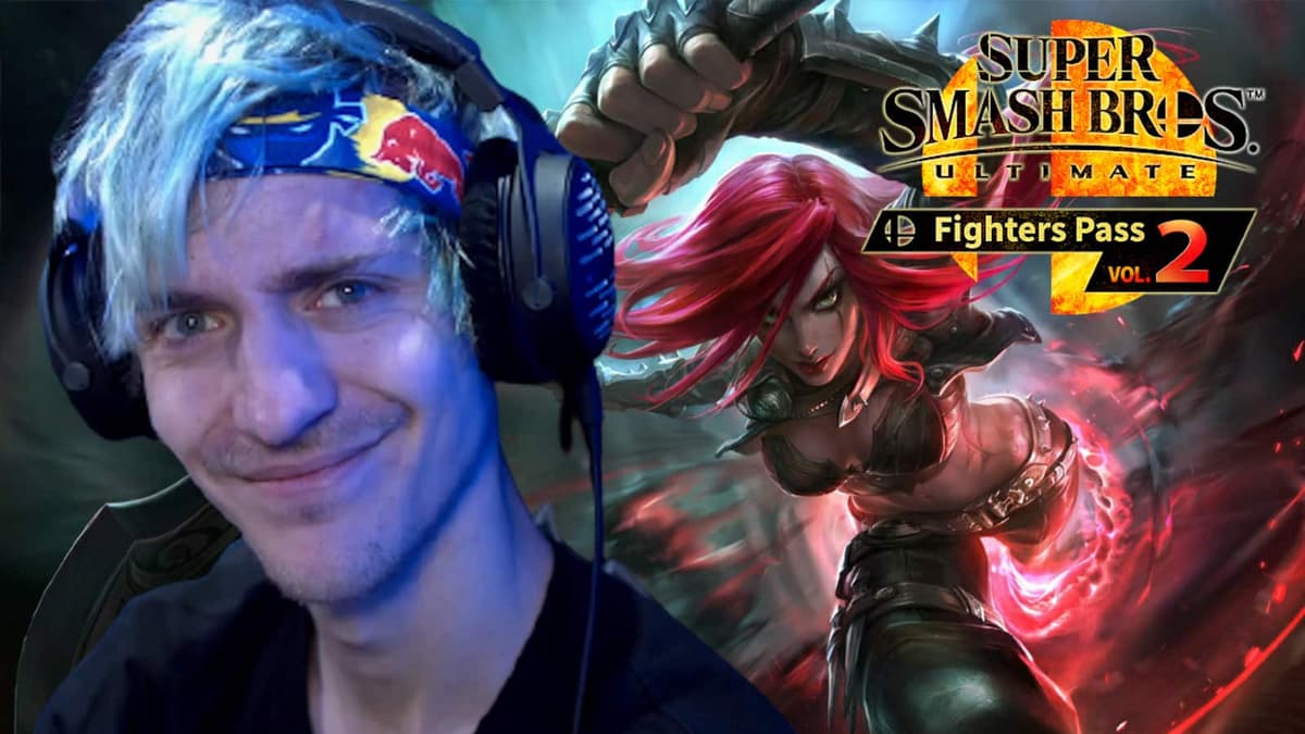 Ninja discusses a League of Legends champ in Smash Ultimate