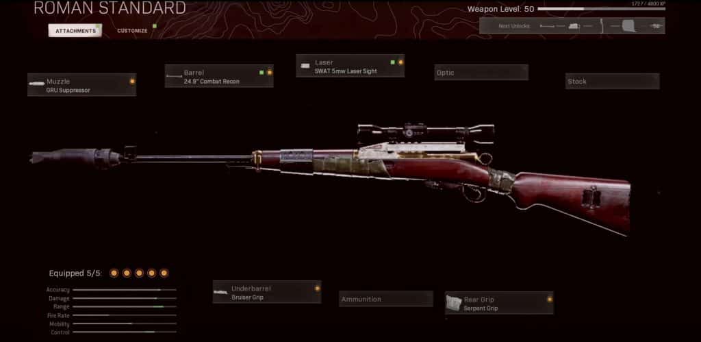 NICKMERCS YouTube Video Swiss K31 Loadout Screen