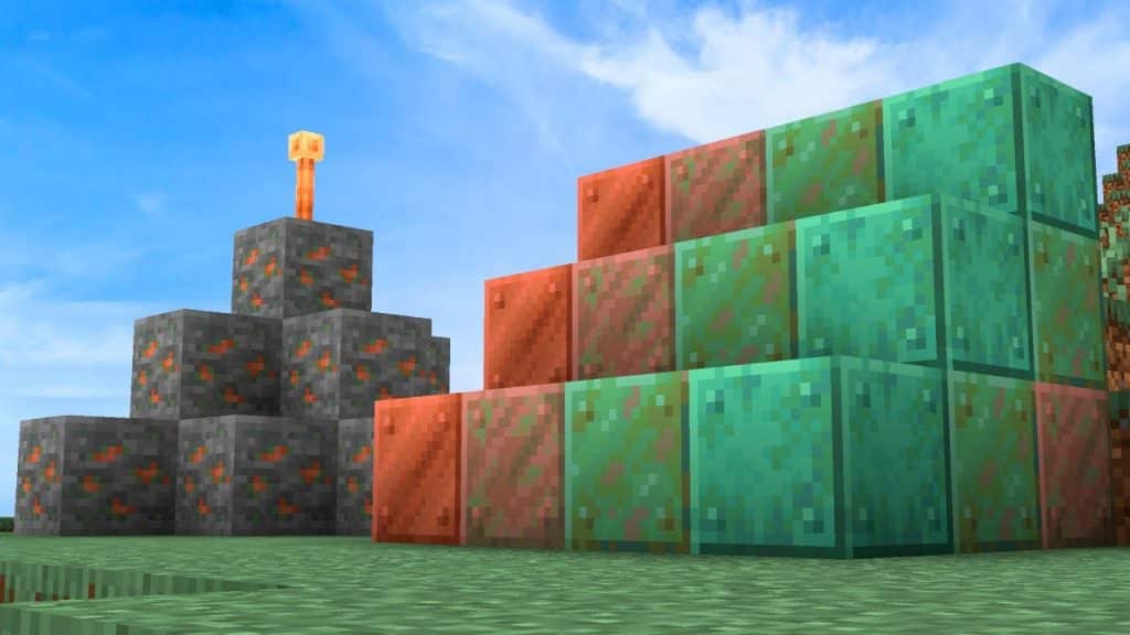 copper blocks MC