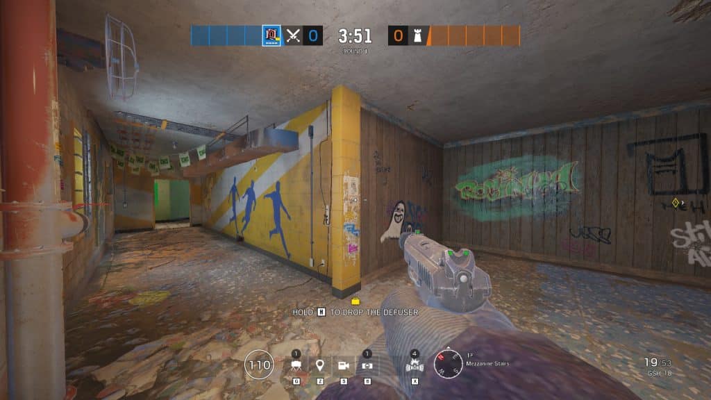 Favela Mezzanine Stairs Rainbow Six