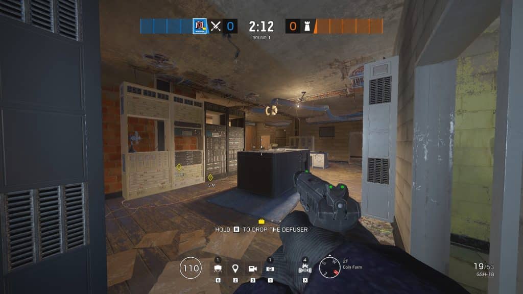 Coin Room in Rainbow Six Favela rework