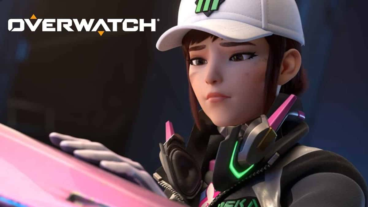 Dva repairs her mech