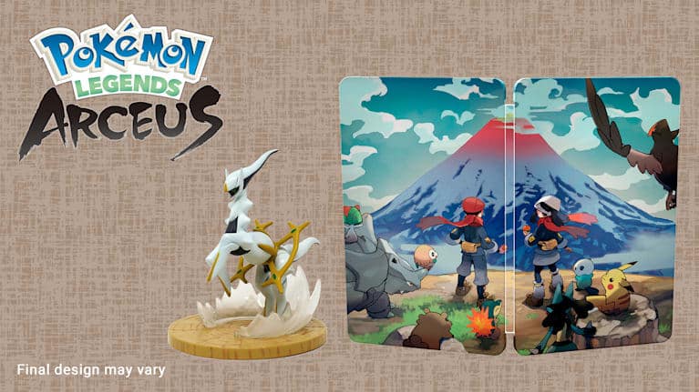 pokemon legends arceus uk preorder bonus