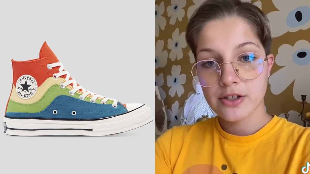 Converse accused of stealing design from TikToker