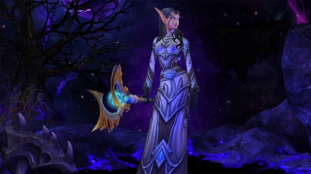 Void Elves priest class race WoW