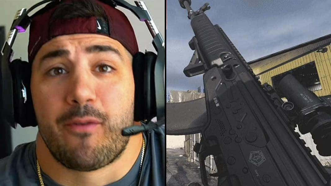 NICKMERCS and an AMAX from Modern Warfare