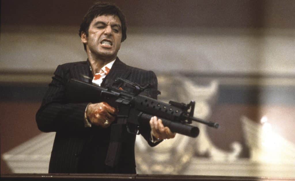 Tony Montana in Scarface