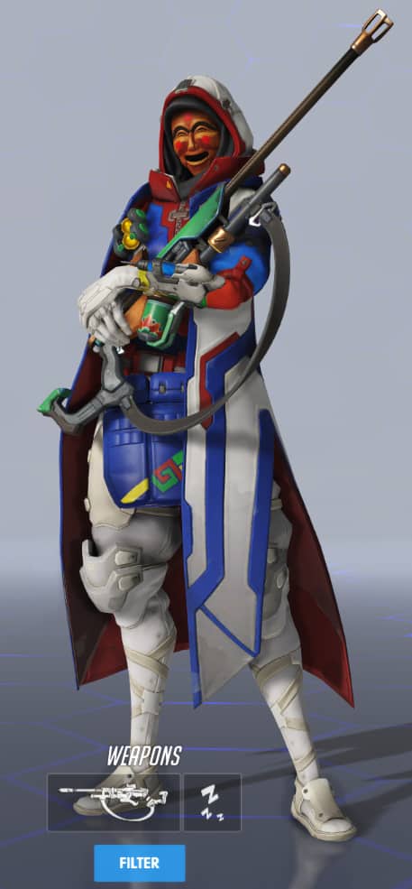 Overwatch Ana tal skin