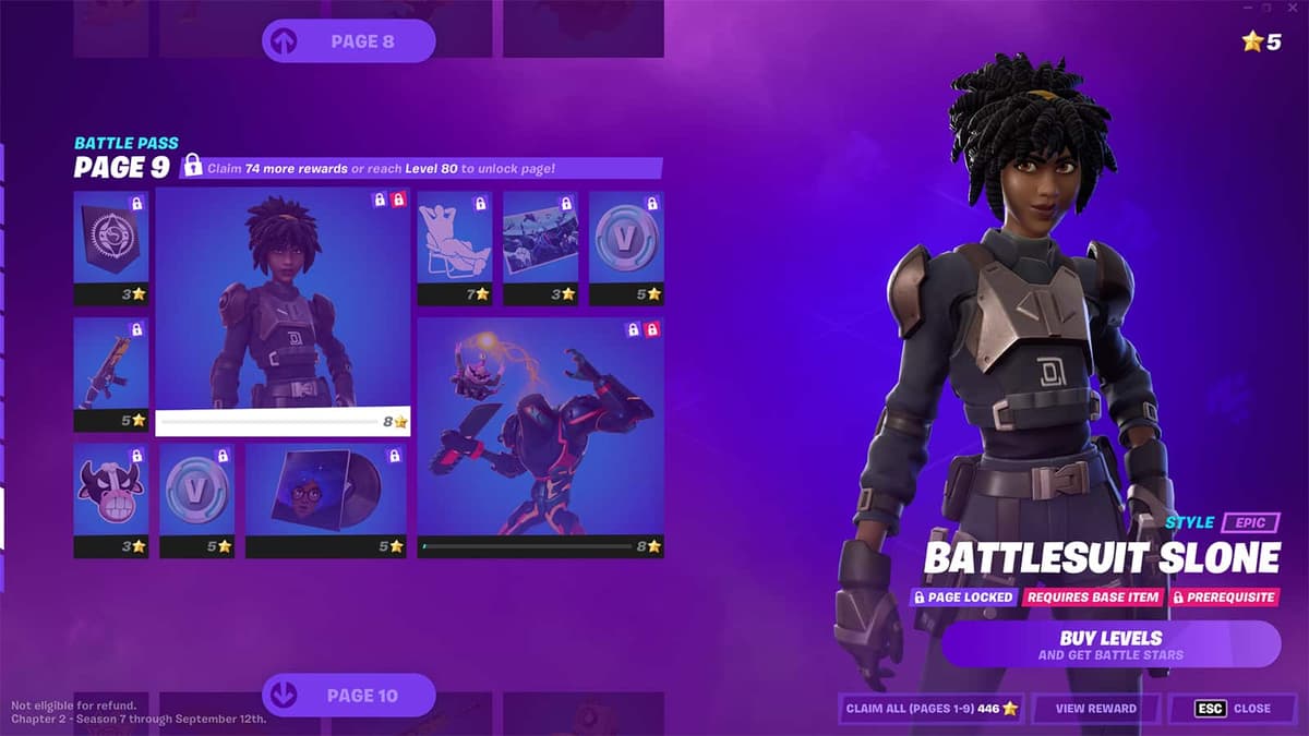 Battlesuit Slone Fortnite