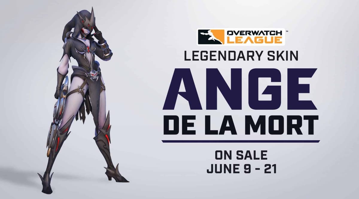 Overwatch League Ange De la Mort Widowmaker skin