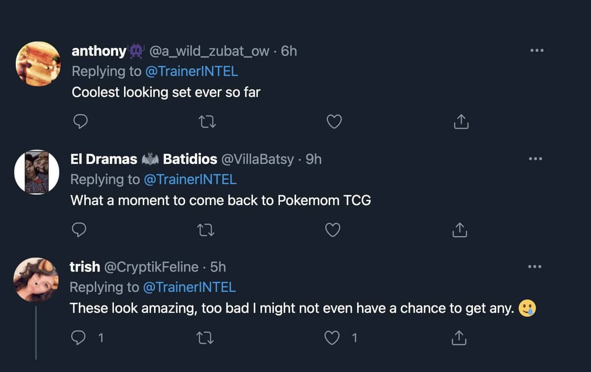 Pokemon fans social media post