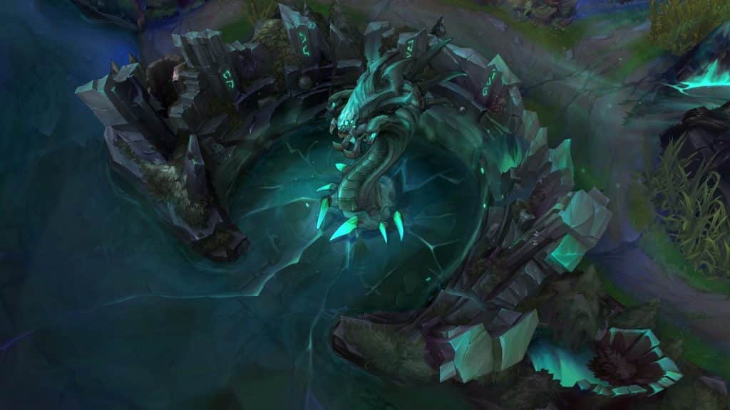 LoL Ruination map skin baron nashor