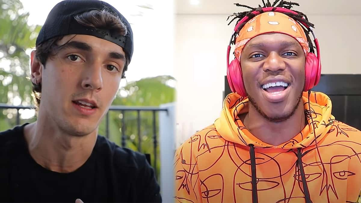 KSI mocks Bryce Hall fight possibility