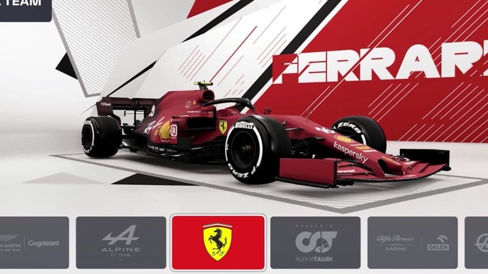 ferrari f1 2021