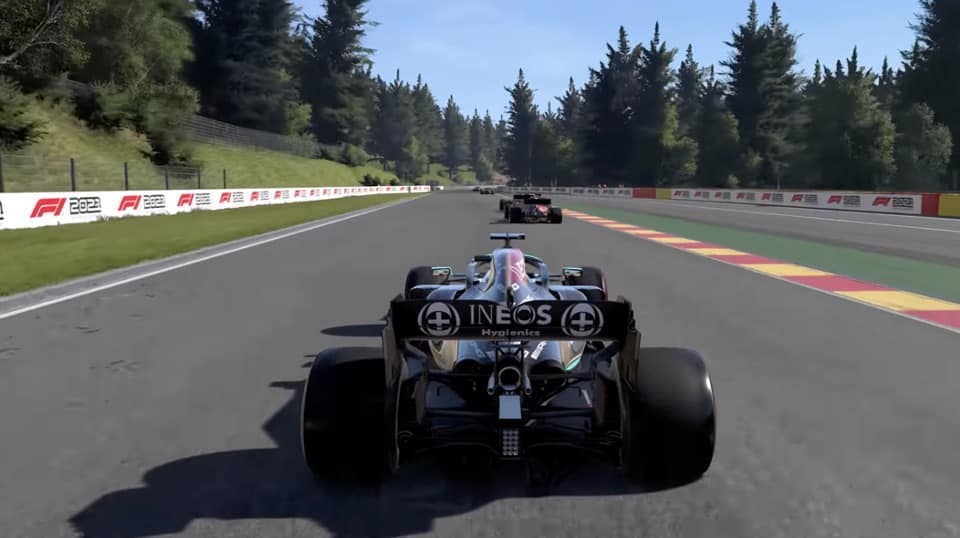 mercedes car f1 2021 game