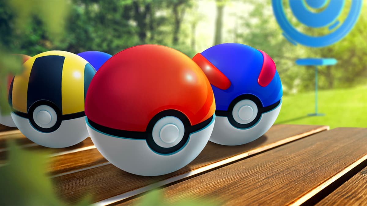 Poke Balls in Pokemon Go