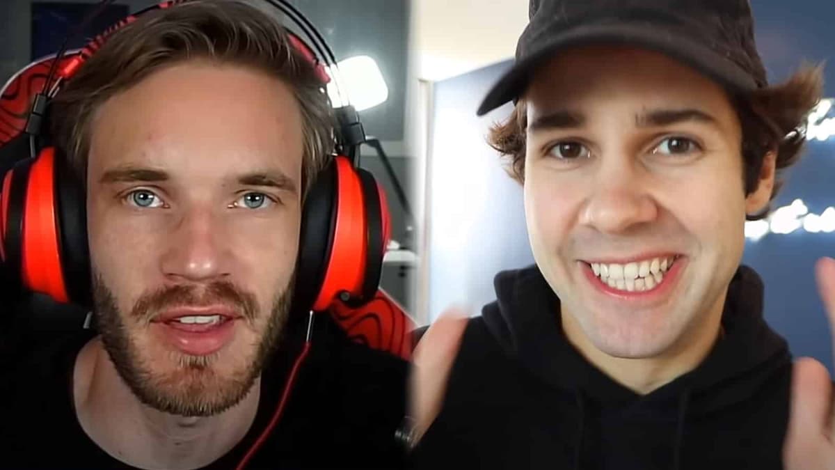 PewDiePie roasts sociopath david dobrik shade