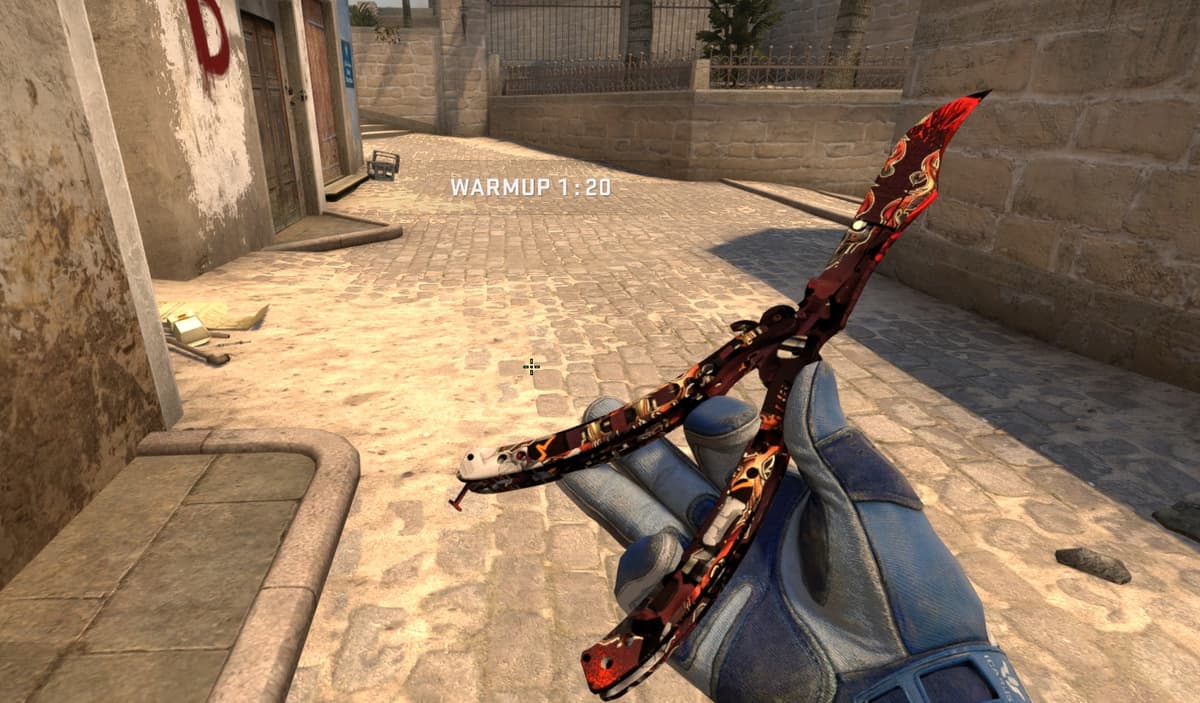 CSGO butterfly knife